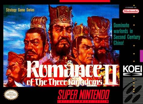 The coverart image of Romance of the Three Kingdoms II 