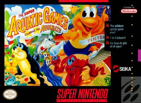 The coverart image of The Super Aquatic Games