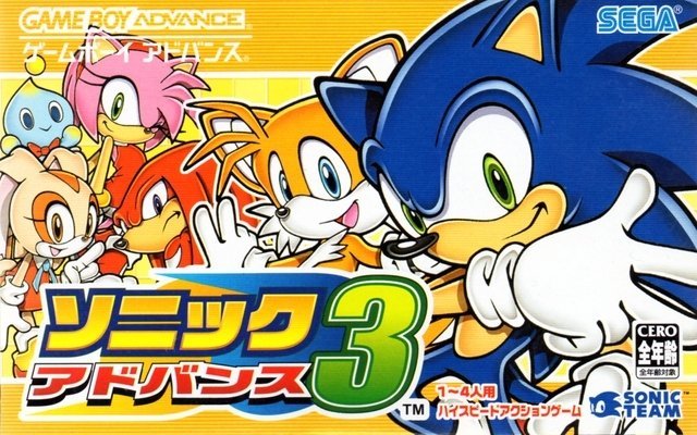 The coverart image of Sonic Advance 3