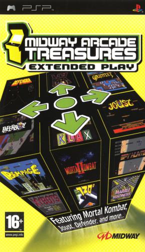 The coverart image of Midway Arcade Treasures: Extended Play