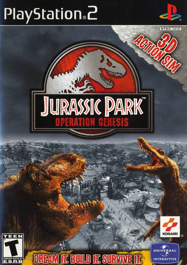 The coverart image of Jurassic Park: Operation Genesis