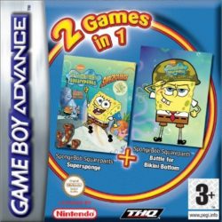 2 in 1 - SpongeBob Squarepants - Supersponge & Battle for Bikini Bottom 