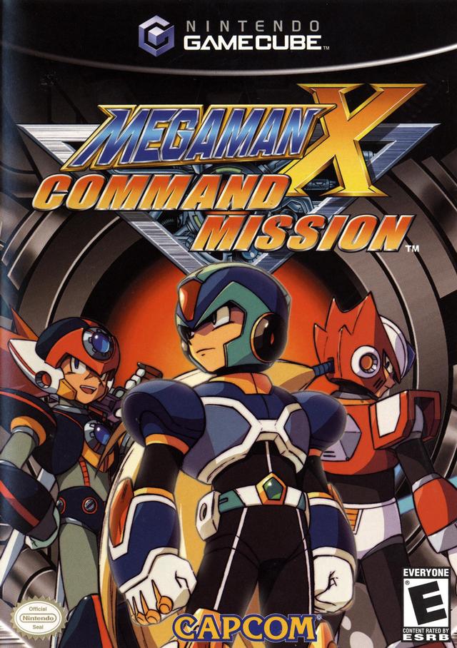 The coverart image of Mega Man X: Command Mission