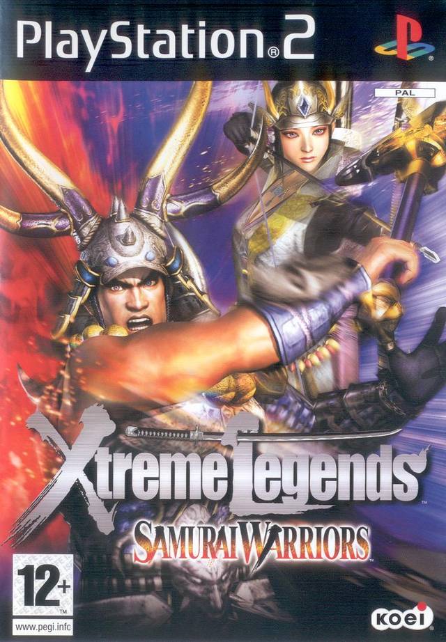 The coverart image of Samurai Warriors: Xtreme Legends