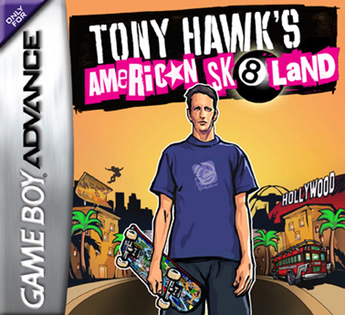 The coverart image of Tony Hawk's American Sk8land 