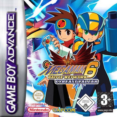 The coverart image of Mega Man Battle Network 6: Cybeast Falzar