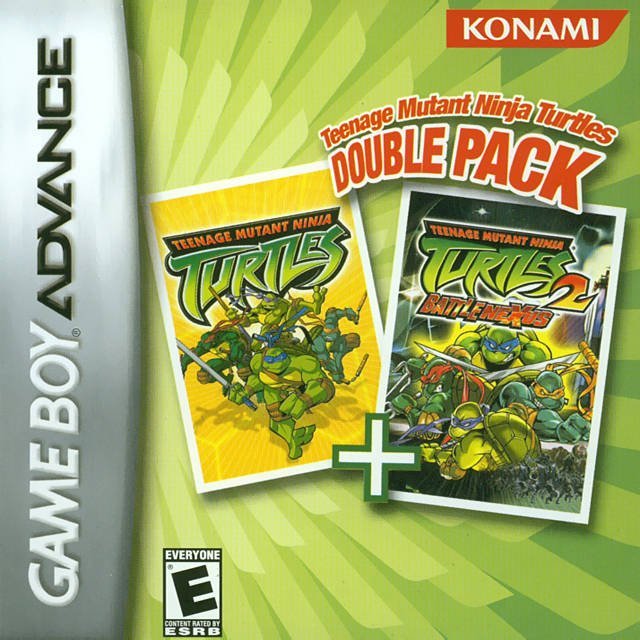 The coverart image of Teenage Mutant Ninja Turtles - Double Pack