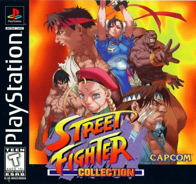 The coverart image of Street Fighter Collection
