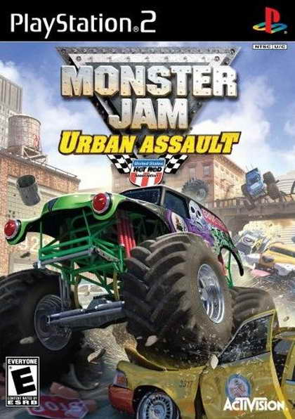 The coverart image of Monster Jam: Urban Assault