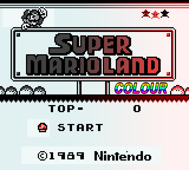 The coverart image of Super Mario Land (Colour)