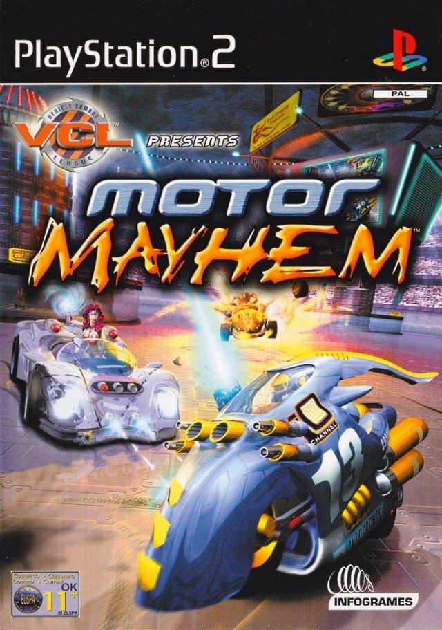 The coverart image of Motor Mayhem: Vehicular Combat League