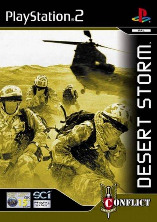 The coverart image of Conflict: Desert Storm