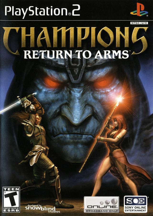 The coverart image of Champions: Return to Arms