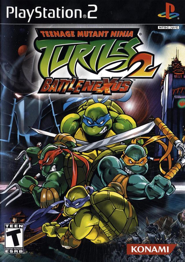 The coverart image of Teenage Mutant Ninja Turtles 2: Battle Nexus