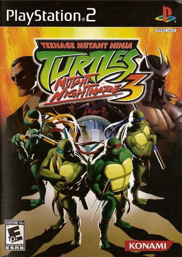The coverart image of Teenage Mutant Ninja Turtles 3: Mutant Nightmare