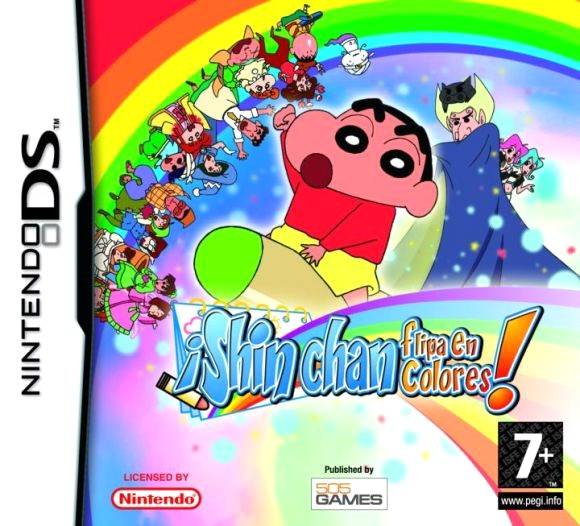 The coverart image of Shin Chan Flipa en Colores 