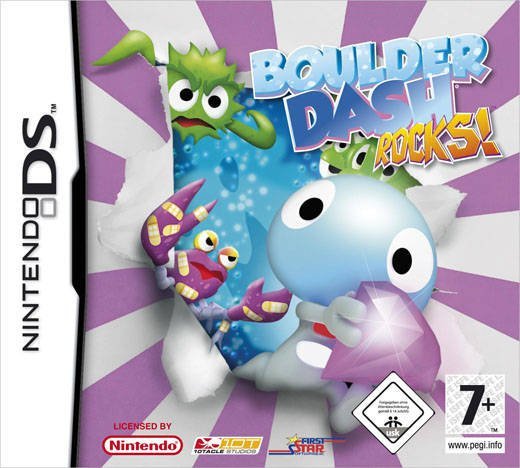 The coverart image of Boulder Dash: Rocks!