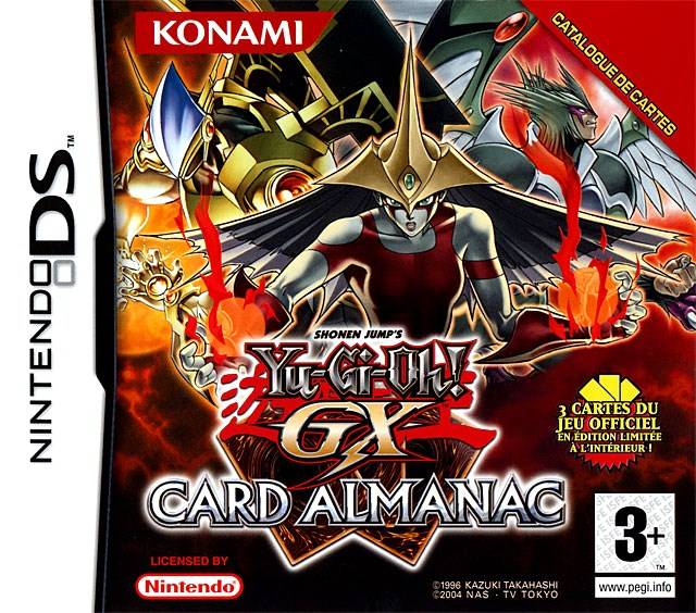The coverart image of Yu-Gi-Oh! GX Card Almanac