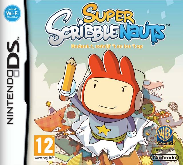 The coverart image of Super Scribblenauts