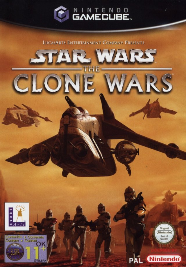 The coverart image of Star Wars: The Clone Wars
