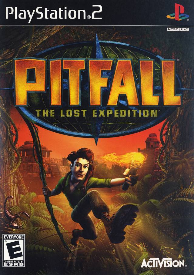The coverart image of Pitfall: The Lost Expedition