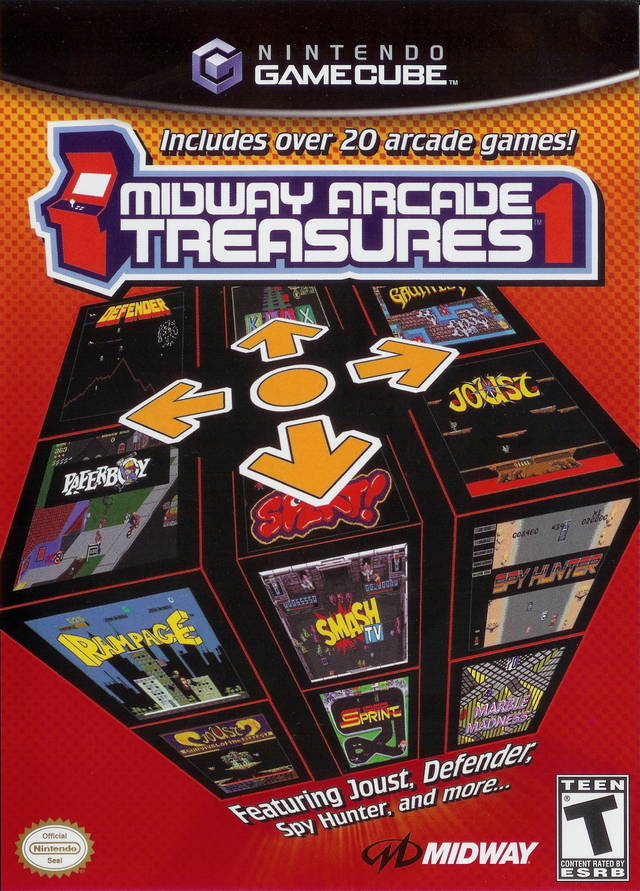 The coverart image of Midway Arcade Treasures