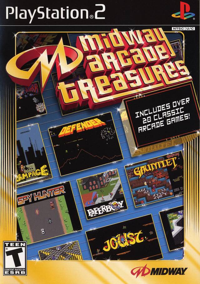 The coverart image of Midway Arcade Treasures