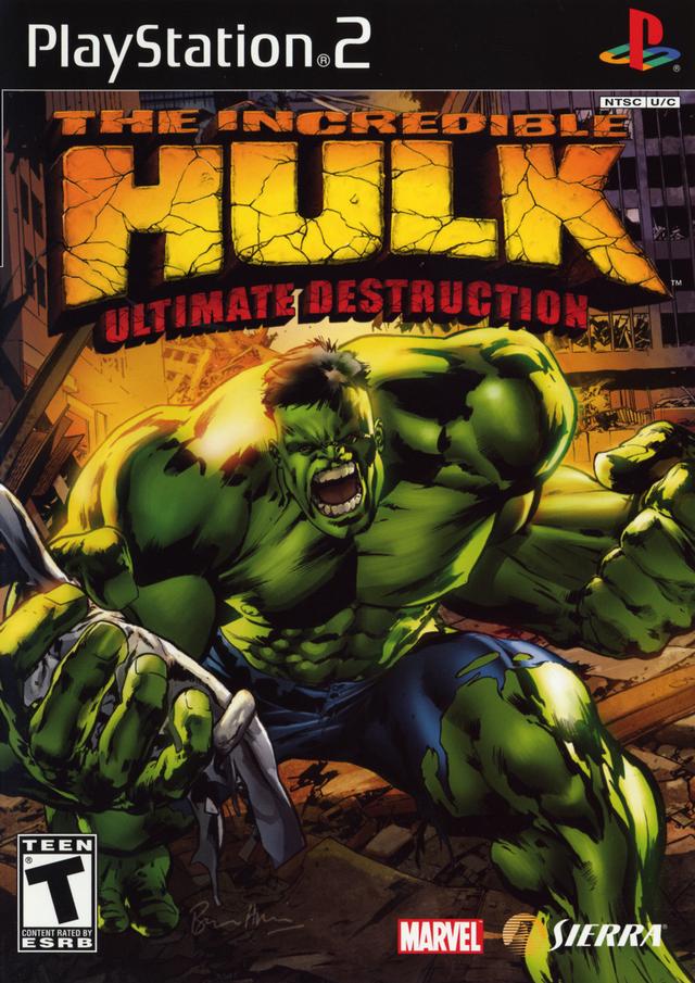 The coverart image of The Incredible Hulk: Ultimate Destruction