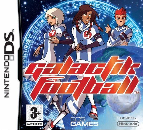 The coverart image of Galactik Football 