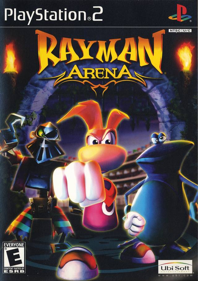 The coverart image of Rayman Arena