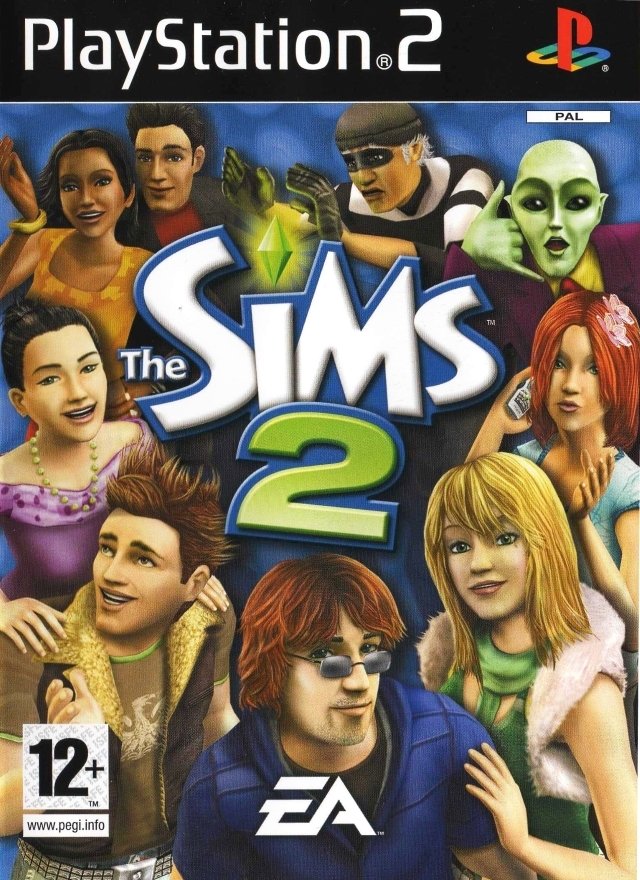 The coverart image of The Sims 2