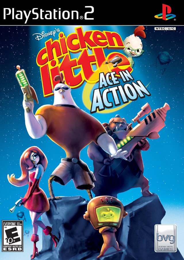 The coverart image of Chicken Little: Ace in Action