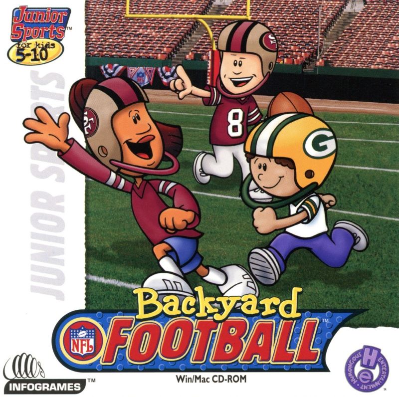 The coverart image of Backyard Football