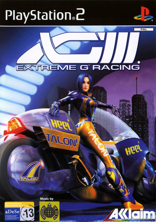The coverart image of XGIII: Extreme G Racing