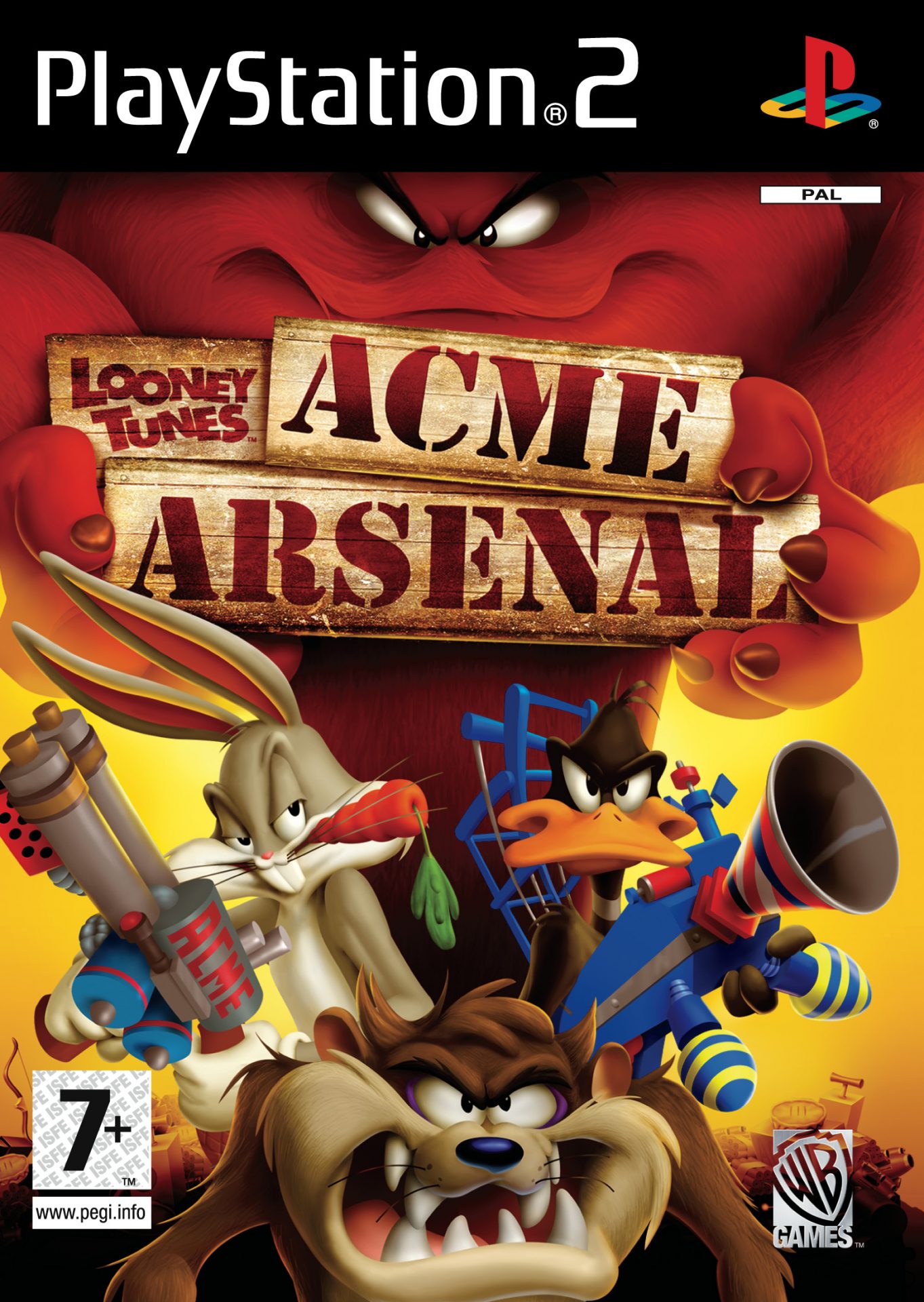 The coverart image of Looney Tunes: Acme Arsenal