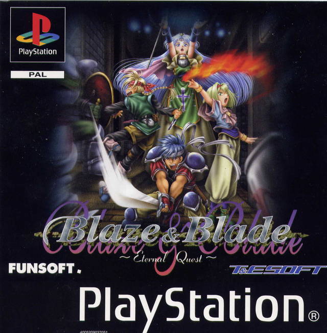 The coverart image of Blaze & Blade: Eternal Quest