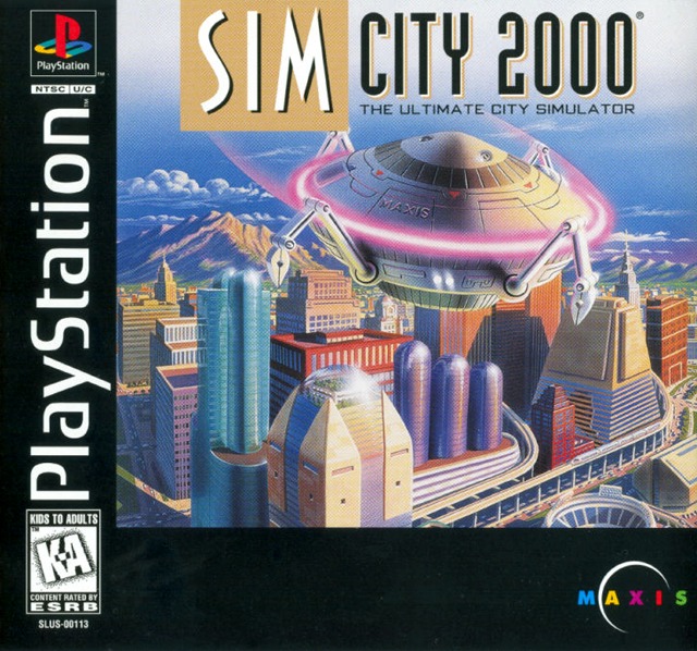 The coverart image of SimCity 2000