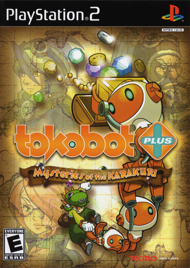 The coverart image of Tokobot Plus: Mysteries of the Karakuri