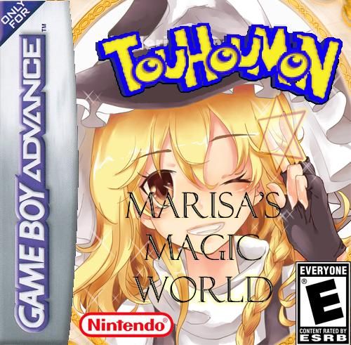 The coverart image of Touhoumon: Marisa’s Magic World (Hack)