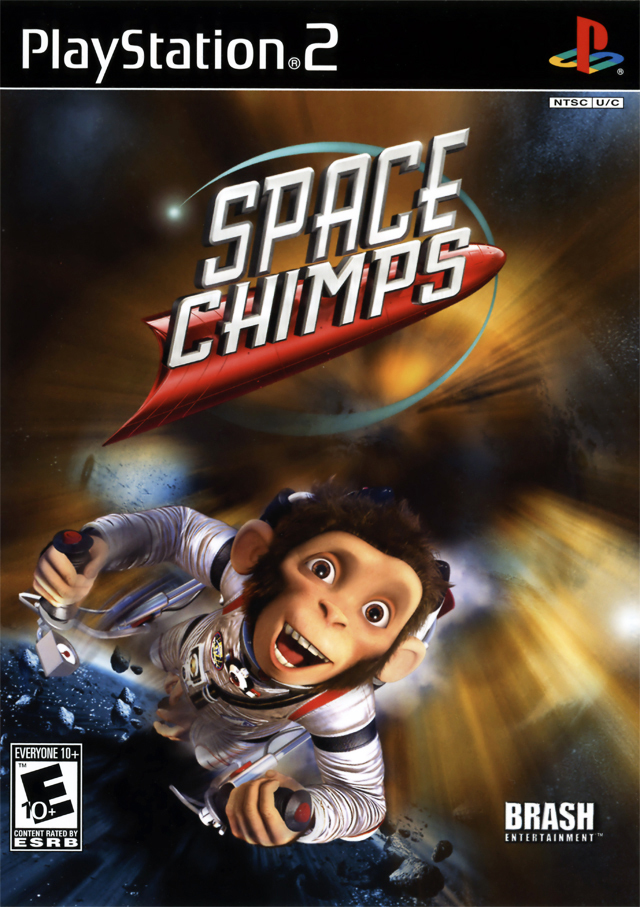 The coverart image of Space Chimps