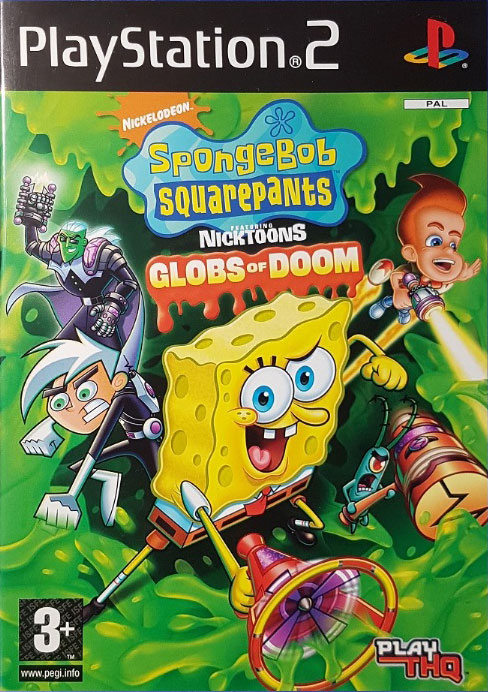 The coverart image of SpongeBob SquarePants featuring Nicktoons: Globs of Doom