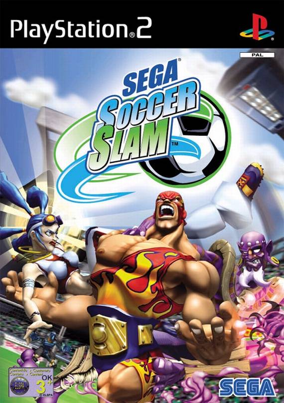 The coverart image of Sega Soccer Slam