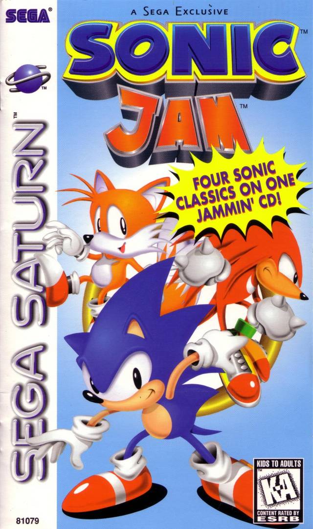 The coverart image of Sonic Jam