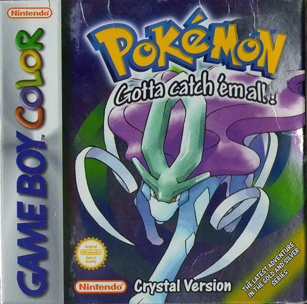 The coverart image of Pokemon Crystal Version