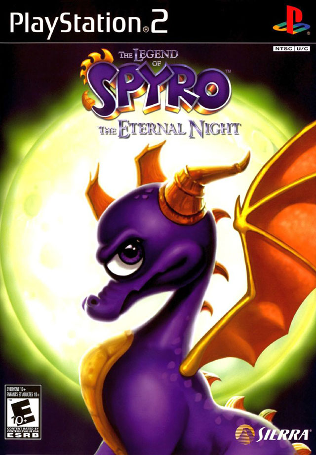 The coverart image of The Legend of Spyro: The Eternal Night