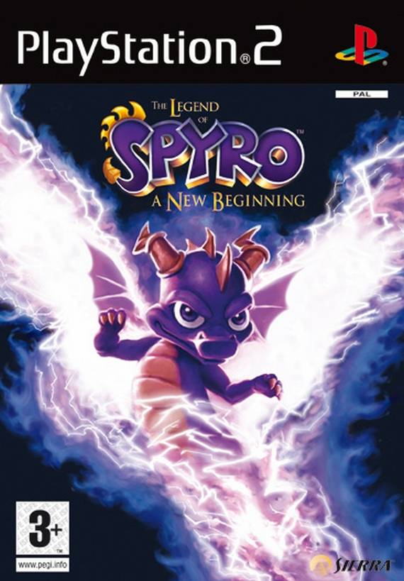The coverart image of The Legend of Spyro: A New Beginning