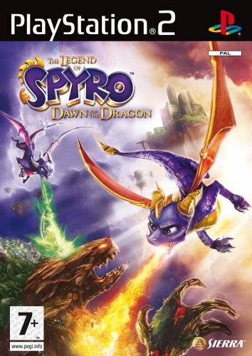 The coverart image of The Legend of Spyro: Dawn of the Dragon