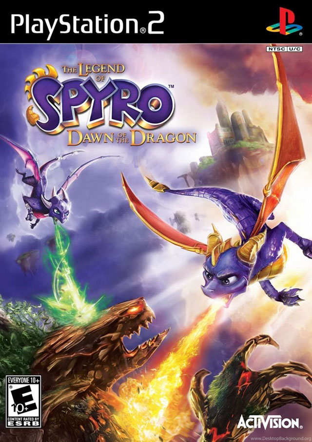 The coverart image of The Legend of Spyro: Dawn of the Dragon