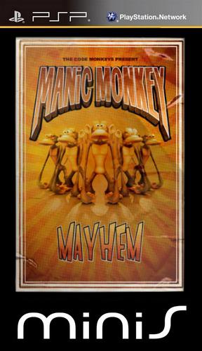 The coverart image of Manic Monkey Mayhem
