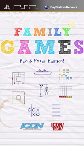 The coverart image of Family Games: Pen & Paper Edition